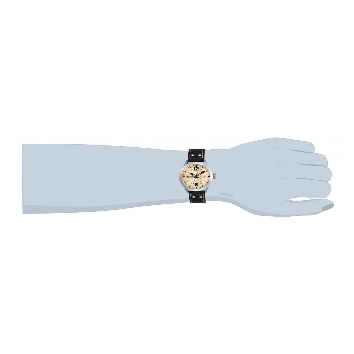 RELOJ CLÁSICO PARA HOMBRE INVICTA I-FORCE 22181 - NEGRO