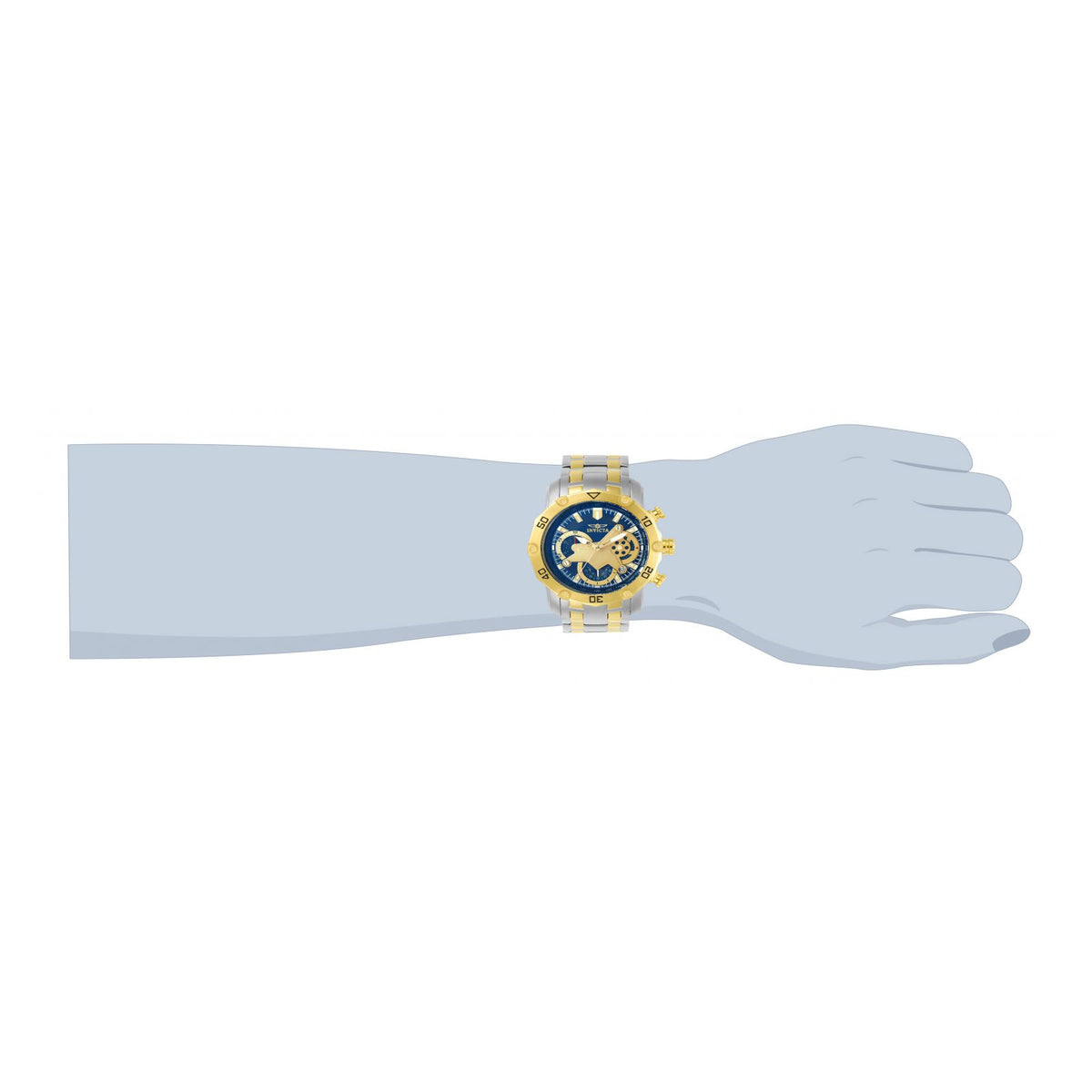 RELOJ  PARA HOMBRE INVICTA PRO DIVER 22762 - ACERO DORADO
