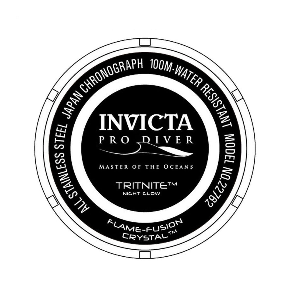 RELOJ  PARA HOMBRE INVICTA PRO DIVER 22762 - ACERO DORADO
