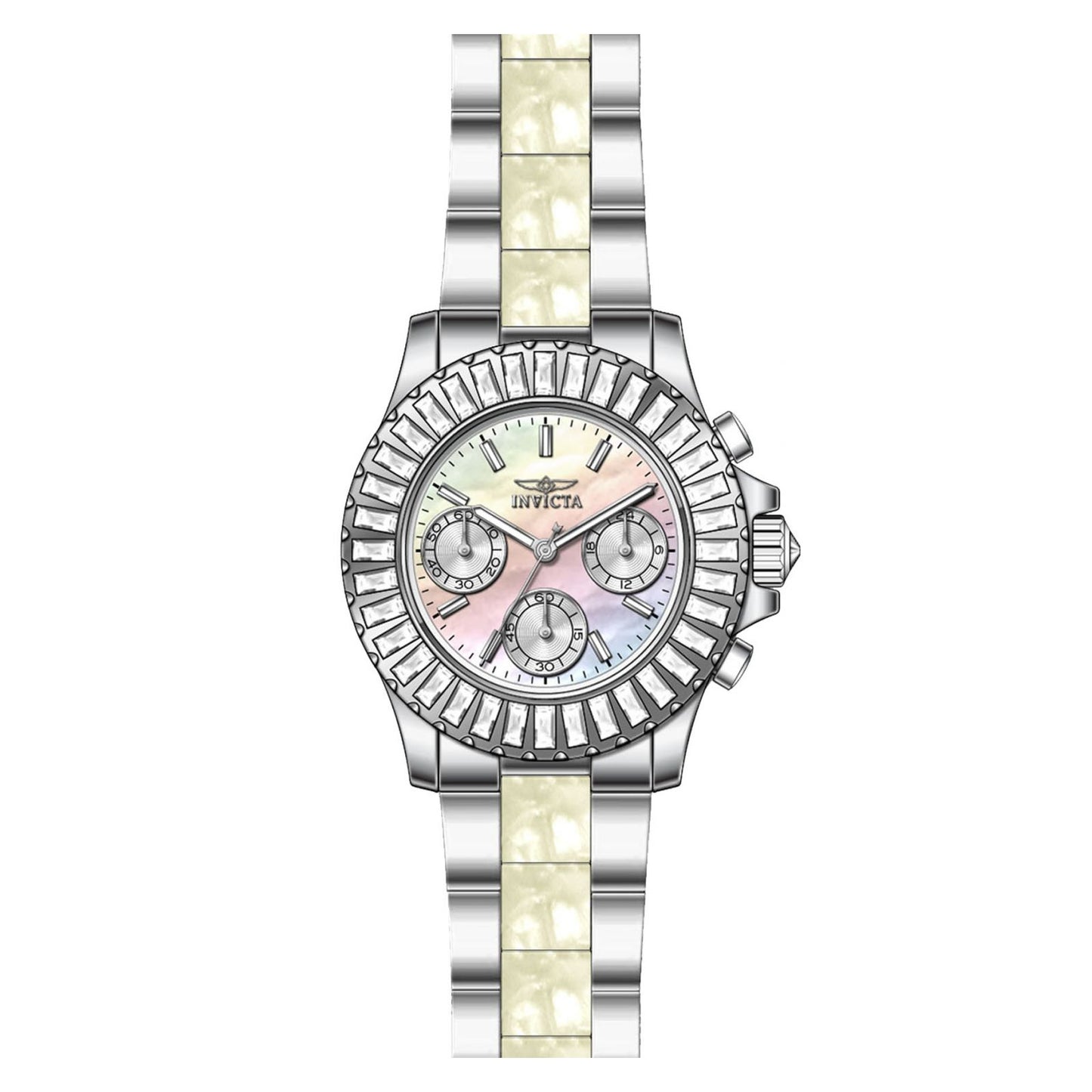 RELOJ  PARA MUJER INVICTA ANGEL 22968 - ACERO