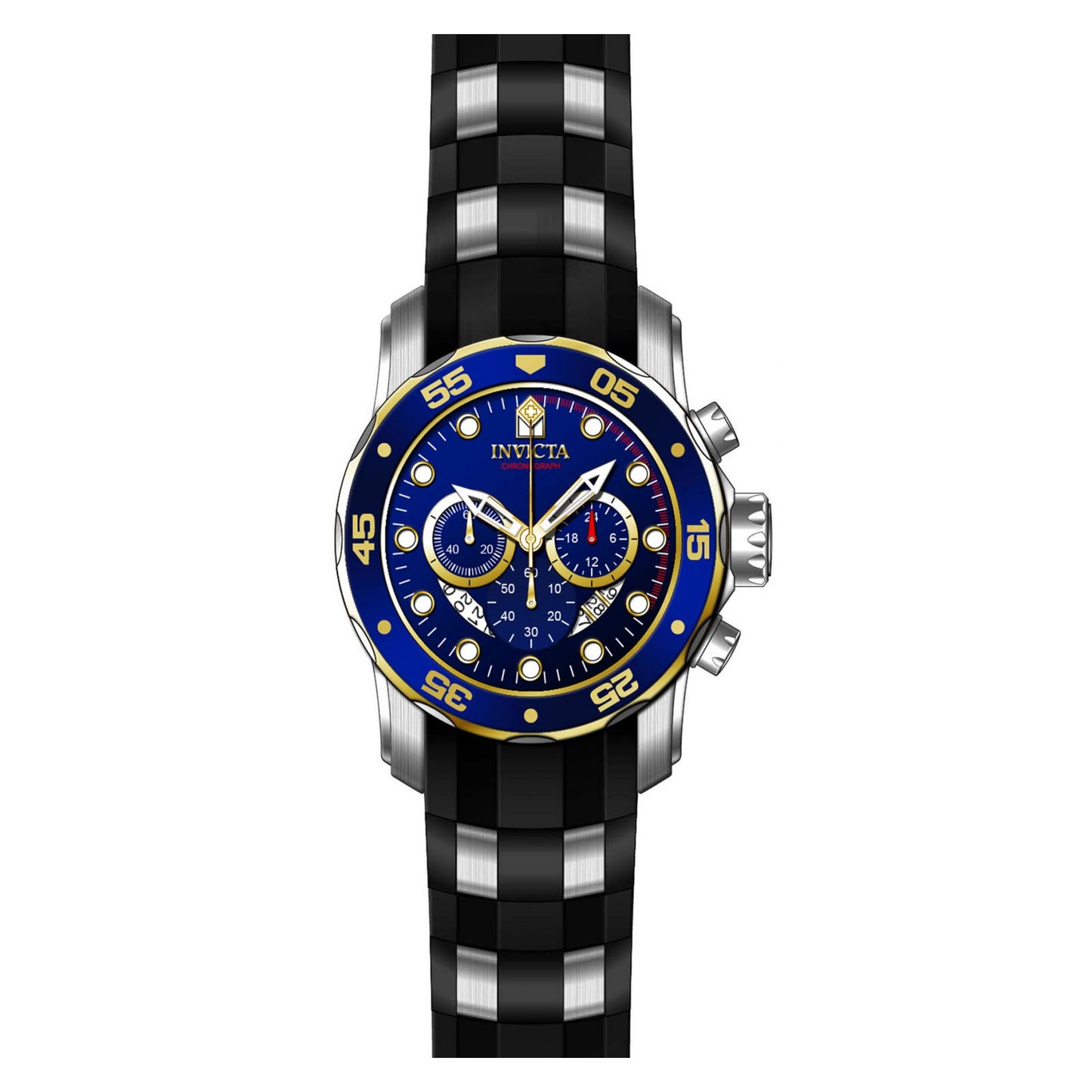 RELOJ DEPORTIVO PARA HOMBRE INVICTA PRO DIVER 22971 - ACERO, NEGRO