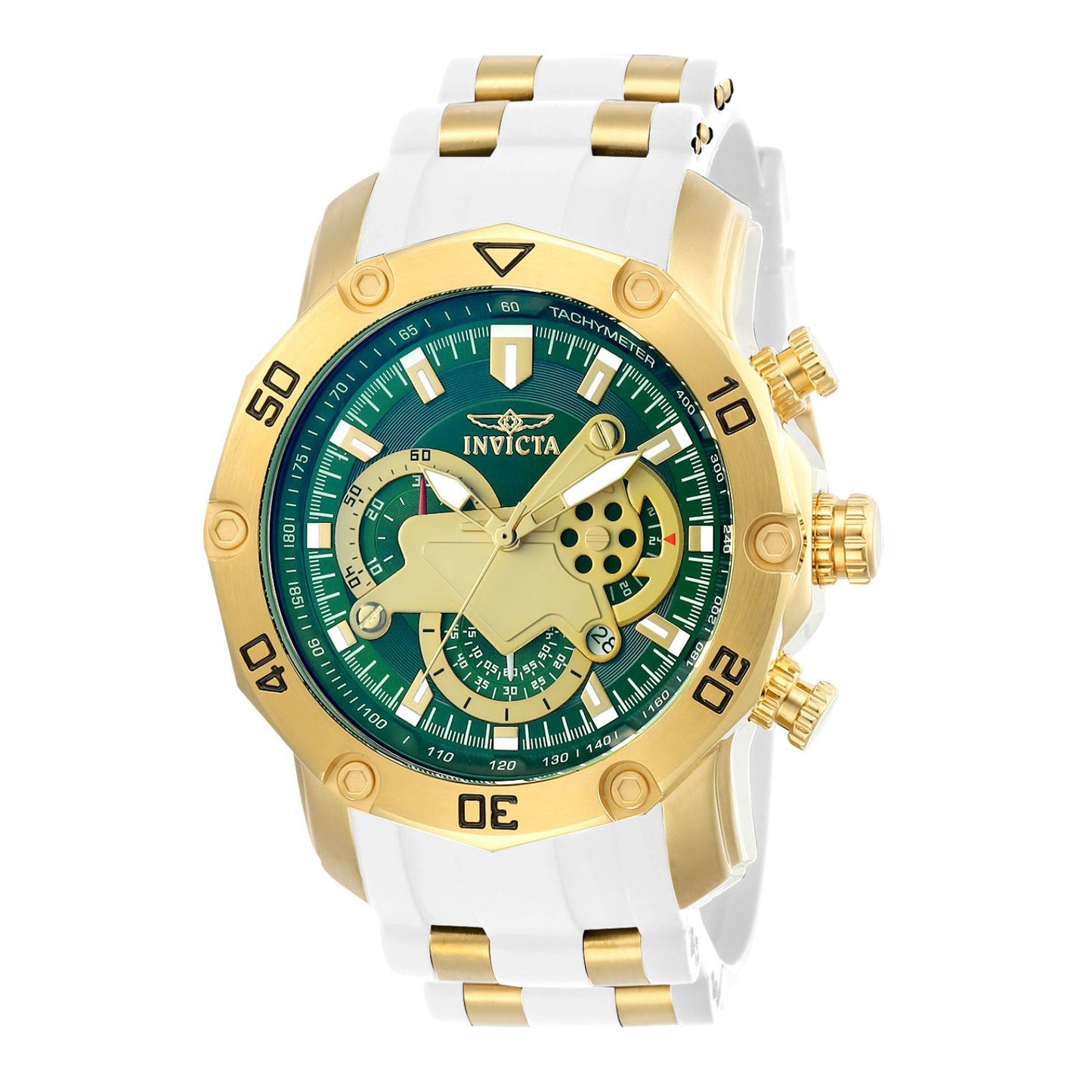 RELOJ  PARA HOMBRE INVICTA PRO DIVER 23422 - ORO BLANCO