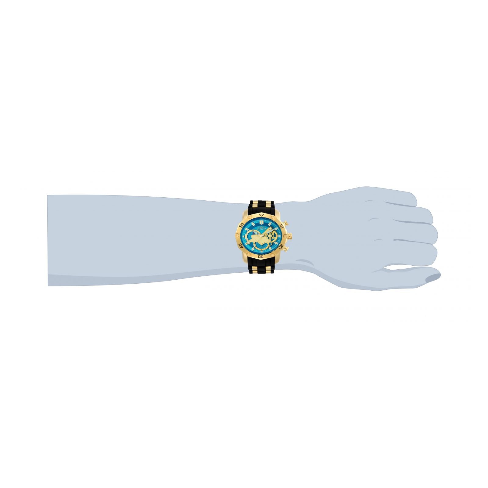 RELOJ  PARA HOMBRE INVICTA PRO DIVER 23426 - ORO NEGRO