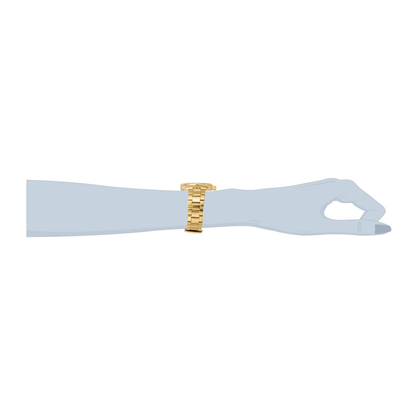 RELOJ  PARA MUJER INVICTA ANGEL 23568 - ORO
