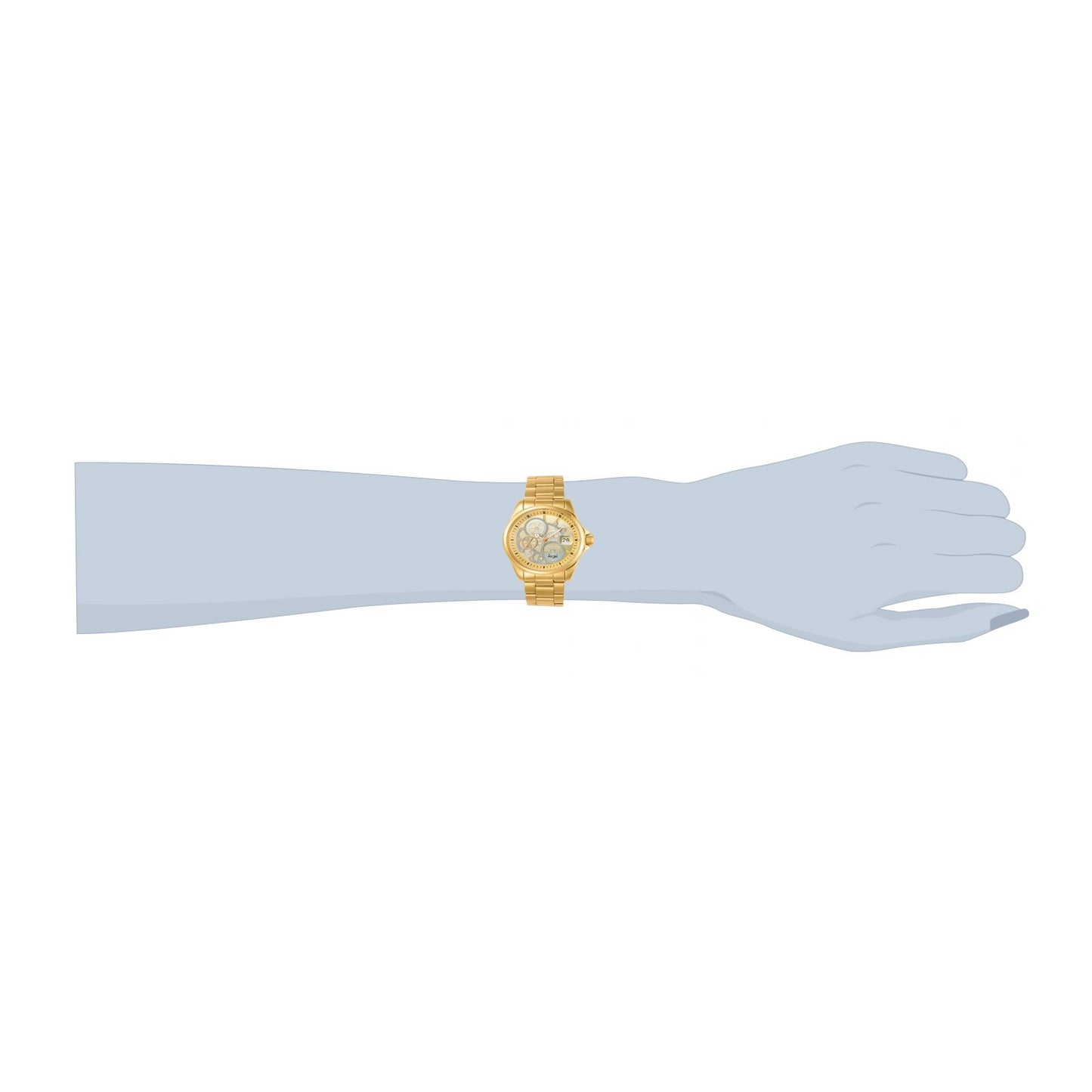 RELOJ  PARA MUJER INVICTA ANGEL 23568 - ORO