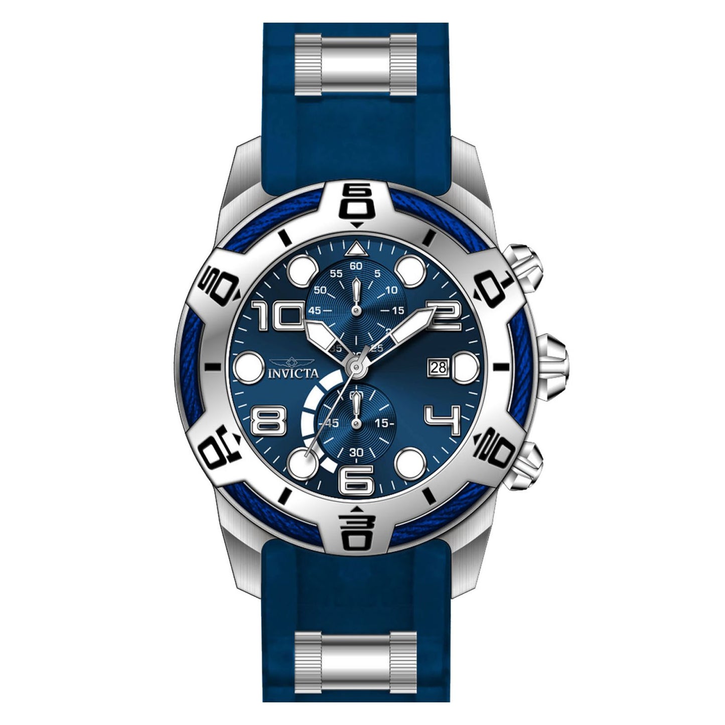 RELOJ  PARA HOMBRE INVICTA BOLT 24216 - AZUL ACERO