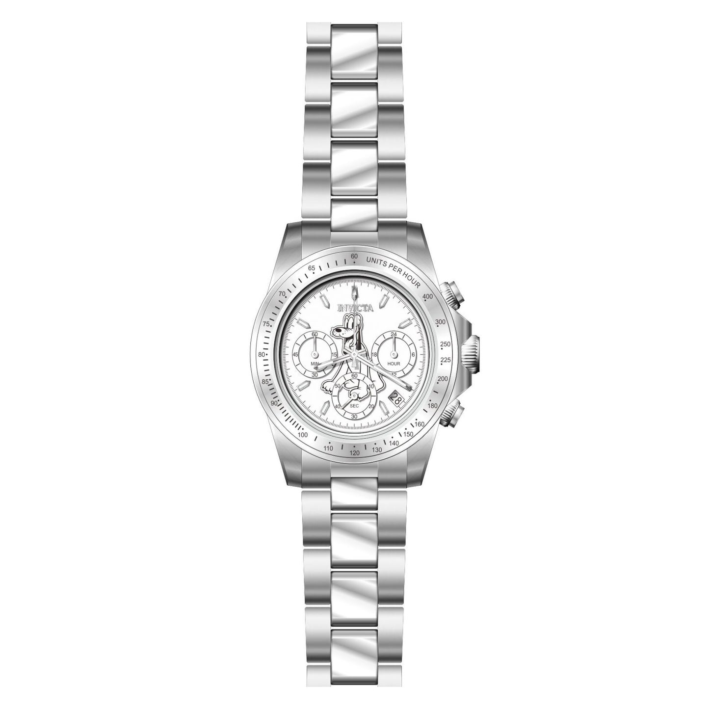 RELOJ PLUTO PARA HOMBRE INVICTA DISNEY LIMITED EDITION 24398 - ACERO
