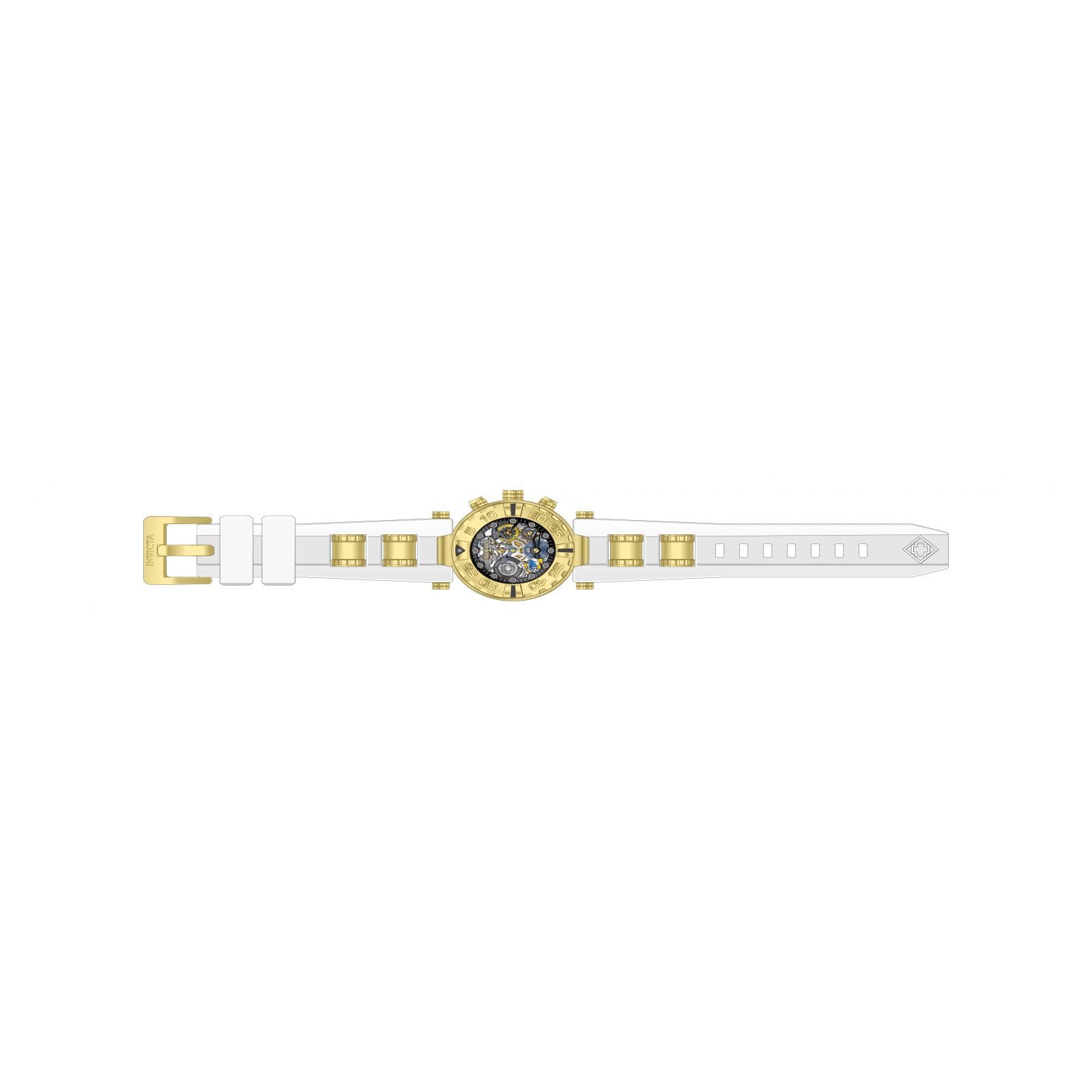 RELOJ PATO DONALD PARA MUJER INVICTA DISNEY LIMITED EDITION 24512 - AZUL BLANCO