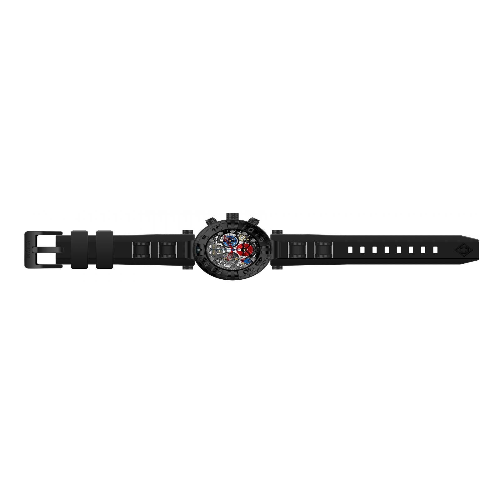 RELOJ GOOFY PARA HOMBRE INVICTA DISNEY LIMITED EDITION 24514 - NEGRO, ROJO