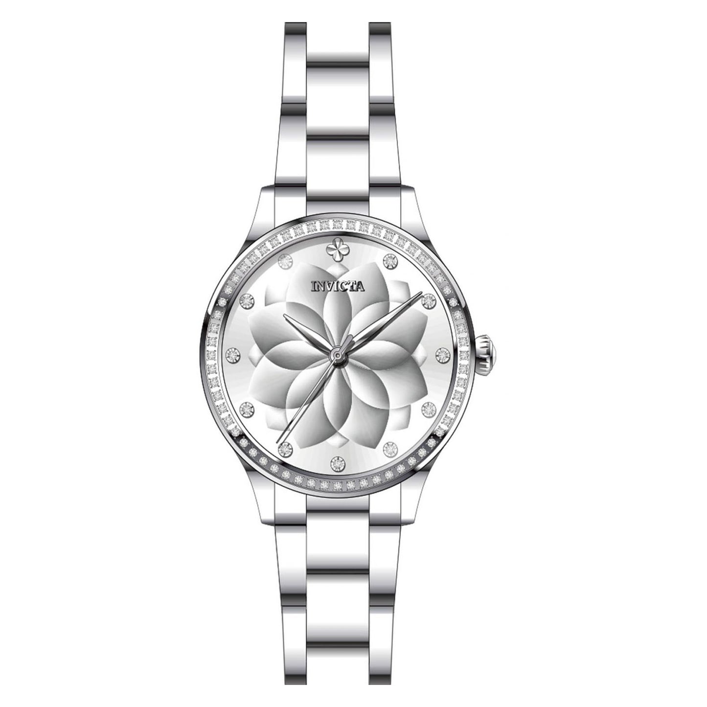 RELOJ  PARA MUJER INVICTA WILDFLOWER 24536 - ACERO