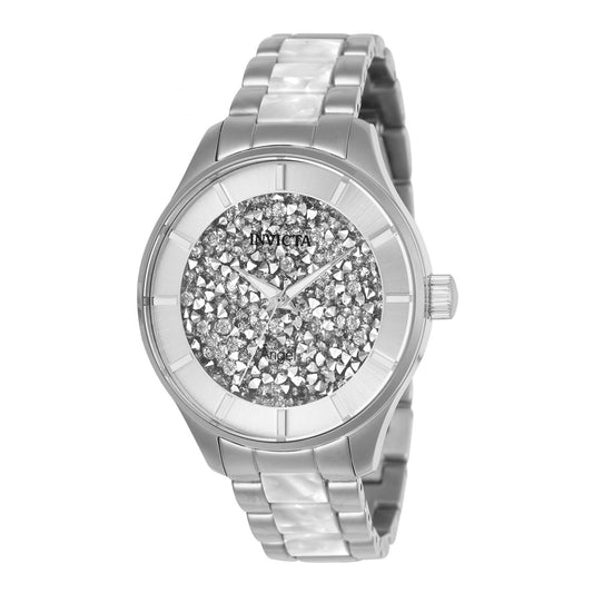 RELOJ  PARA MUJER INVICTA ANGEL 24667 - ACERO BLANCO