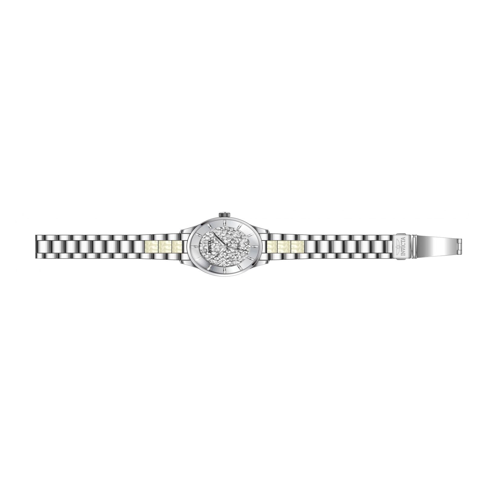 RELOJ  PARA MUJER INVICTA ANGEL 24667 - ACERO BLANCO