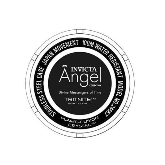 RELOJ  PARA MUJER INVICTA ANGEL 24667 - ACERO BLANCO