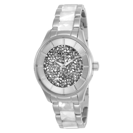 RELOJ DEPORTIVO PARA MUJER INVICTA ANGEL 25246 - BLANCO, ACERO