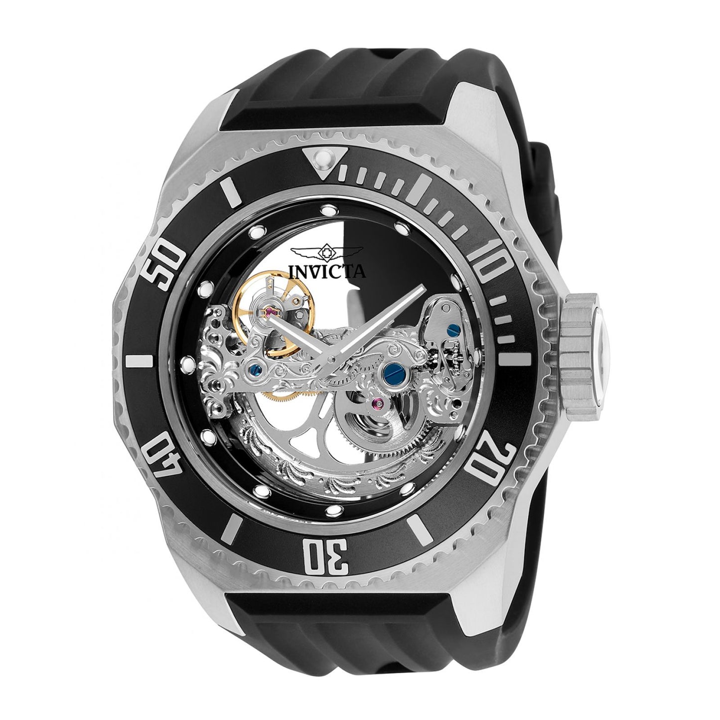 RELOJ DEPORTIVO PARA HOMBRE INVICTA RUSSIAN DIVER 25610 - NEGRO