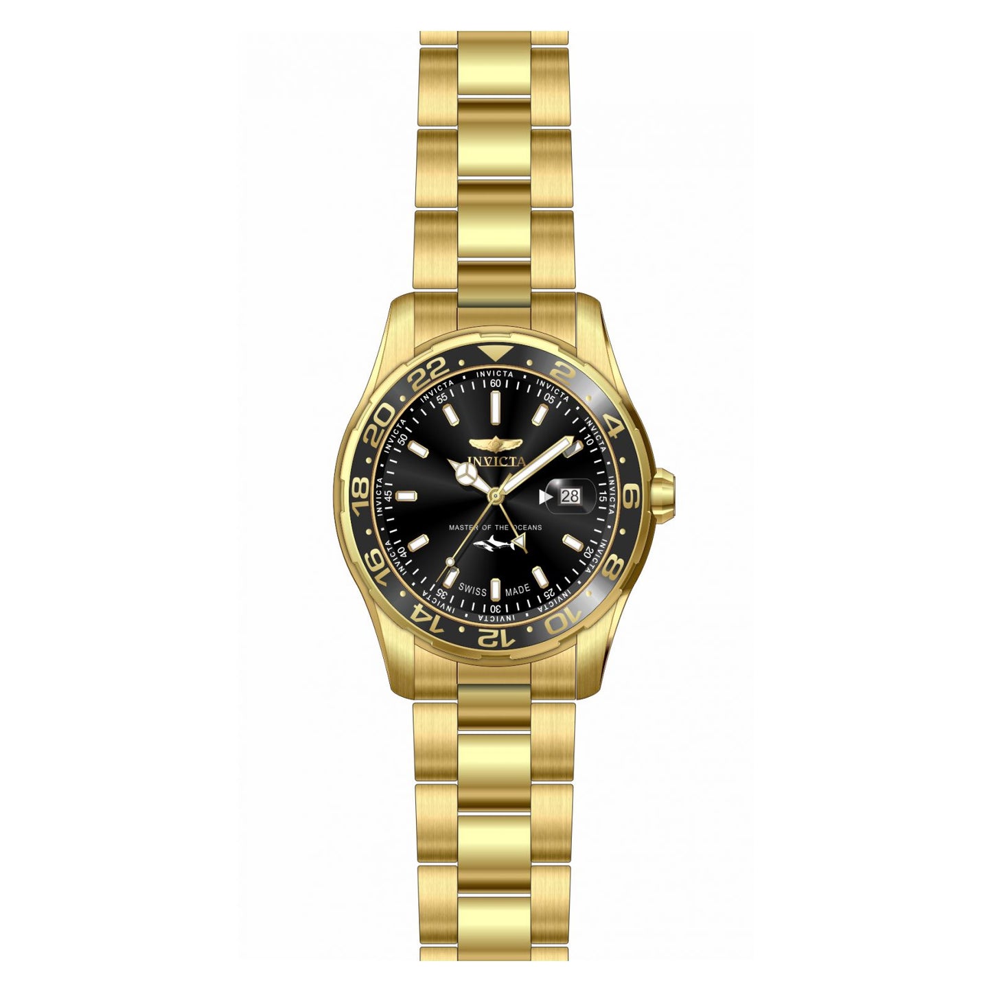 RELOJ  PARA HOMBRE INVICTA PRO DIVER 25822 - DORADO