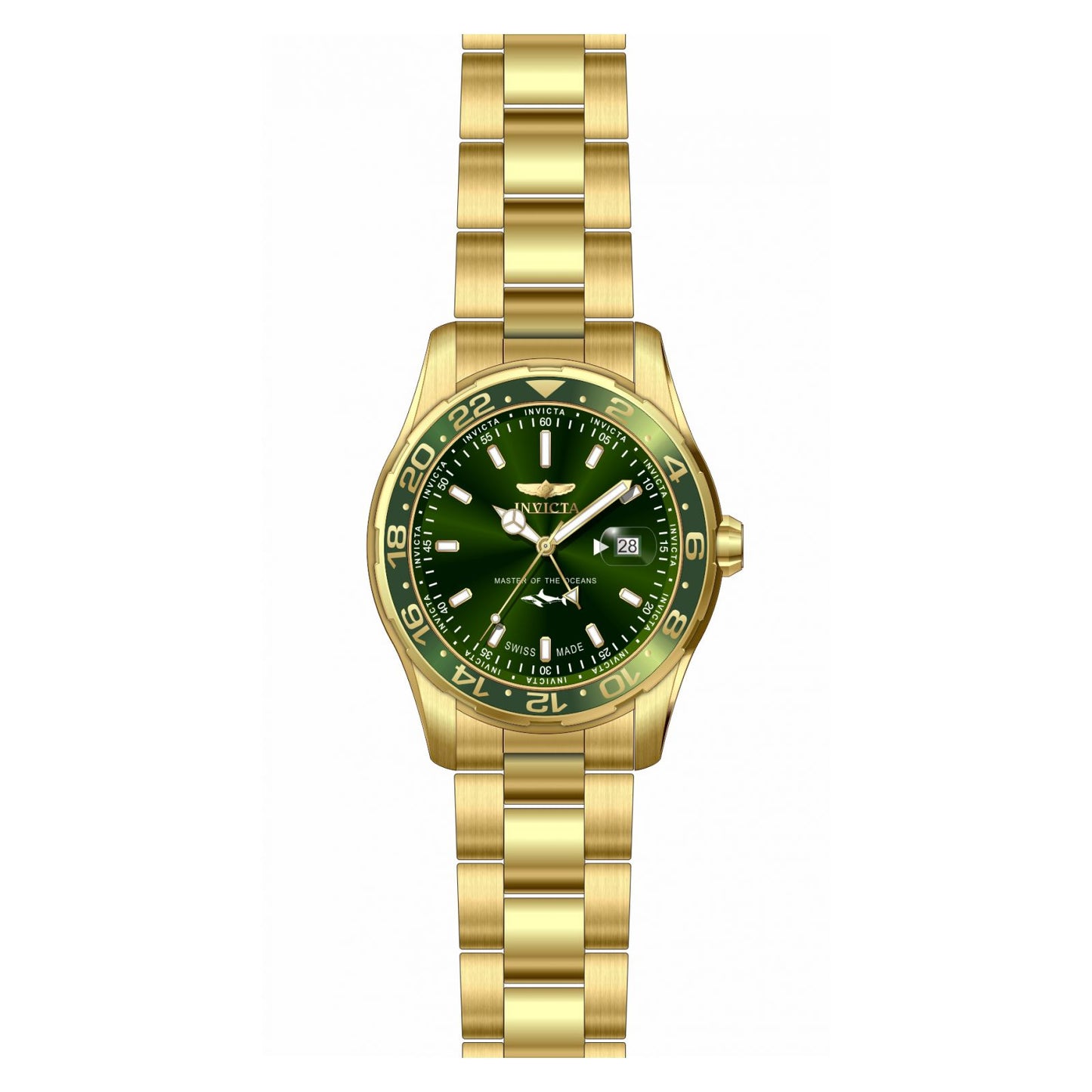 RELOJ  PARA HOMBRE INVICTA PRO DIVER 25824 - DORADO