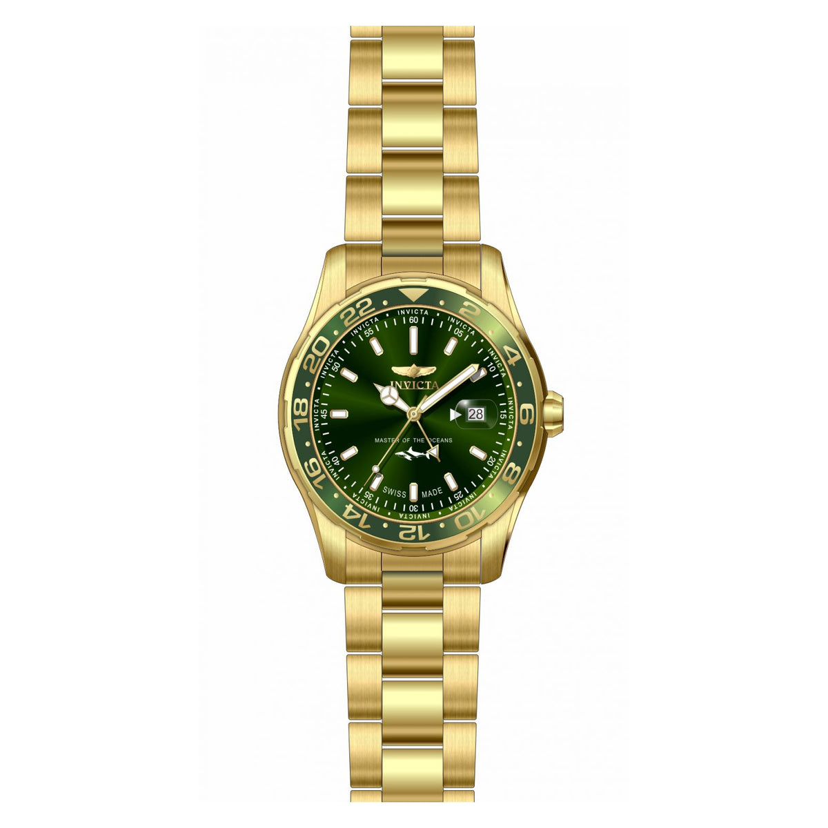 RELOJ  PARA HOMBRE INVICTA PRO DIVER 25824 - DORADO