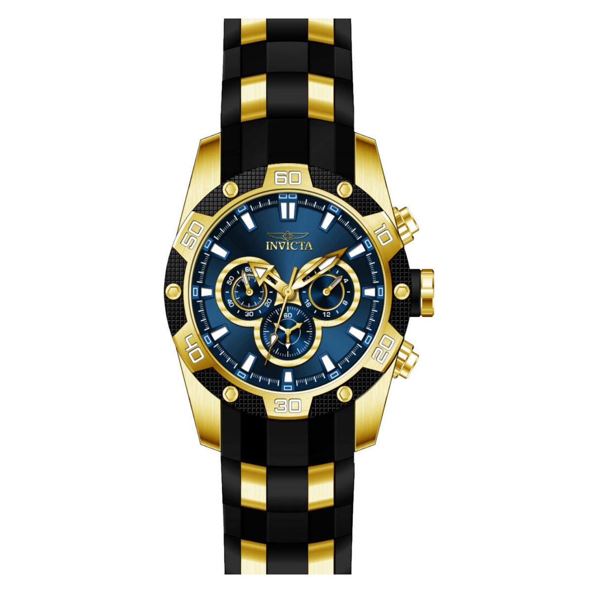 RELOJ  PARA HOMBRE INVICTA SPEEDWAY 25836 - DORADO NEGRO