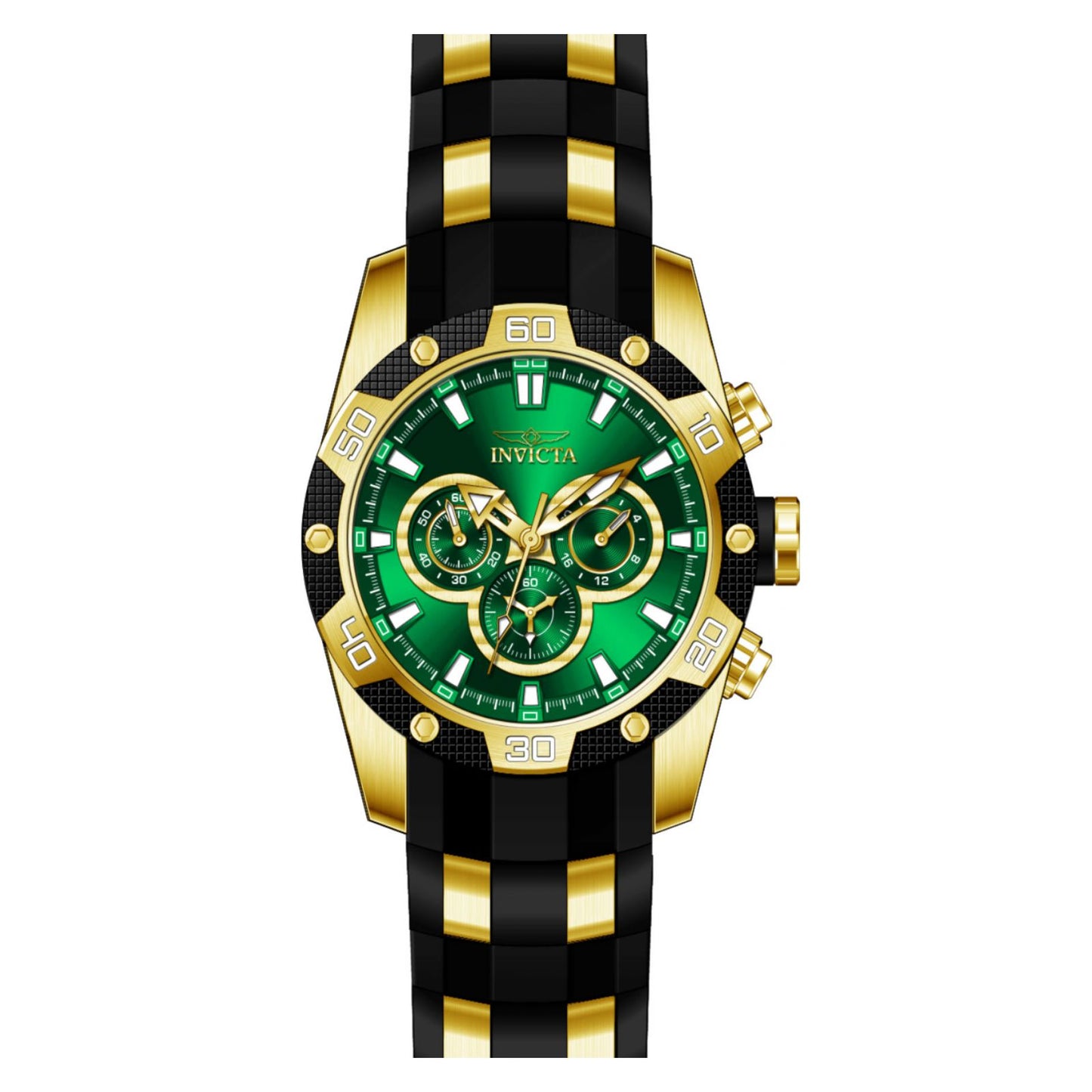 RELOJ  PARA HOMBRE INVICTA SPEEDWAY 25837 - DORADO NEGRO