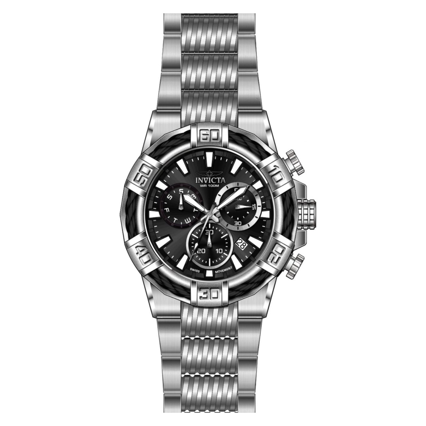 RELOJ  PARA HOMBRE INVICTA BOLT 25862 - ACERO