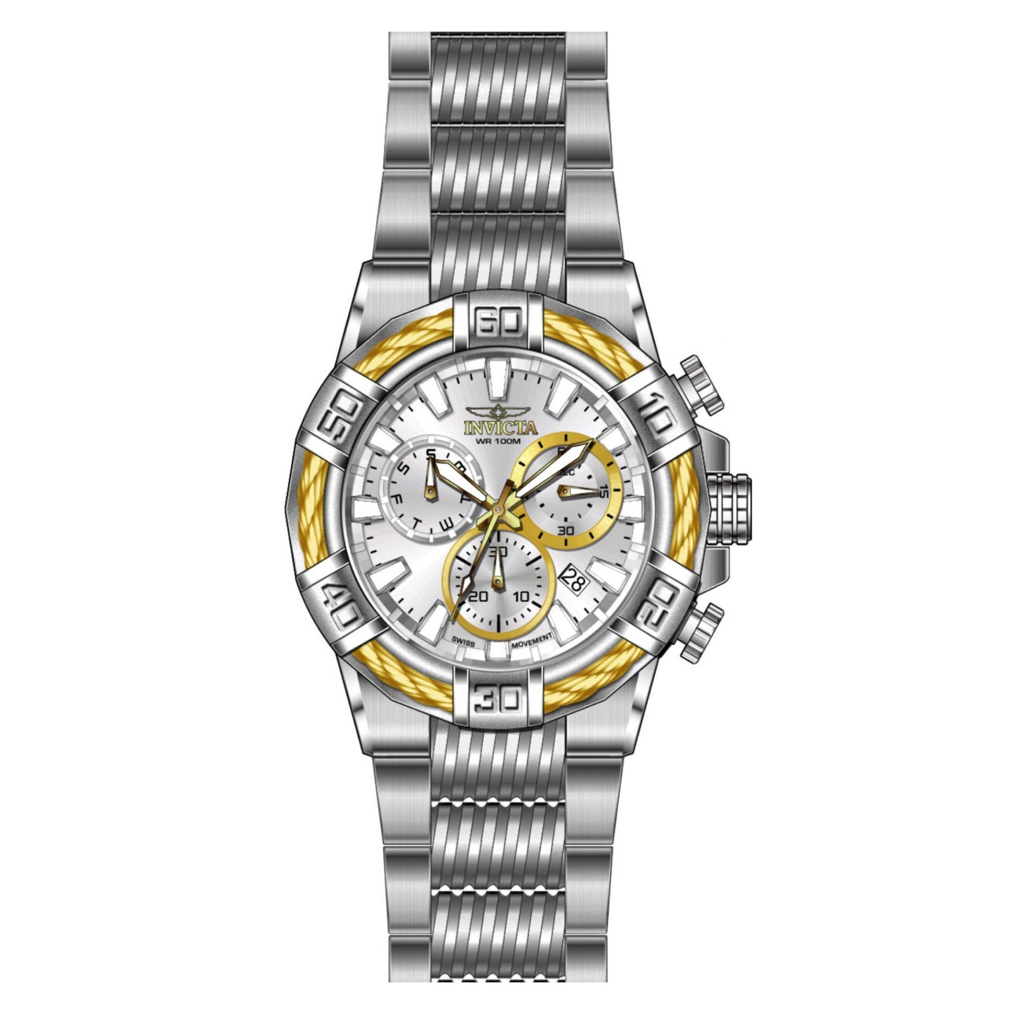 RELOJ  PARA HOMBRE INVICTA BOLT 25863 - ACERO