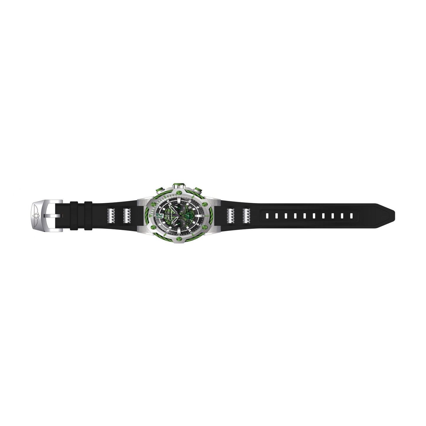 RELOJ HULK PARA HOMBRE INVICTA MARVEL 25985 - ACERO, NEGRO