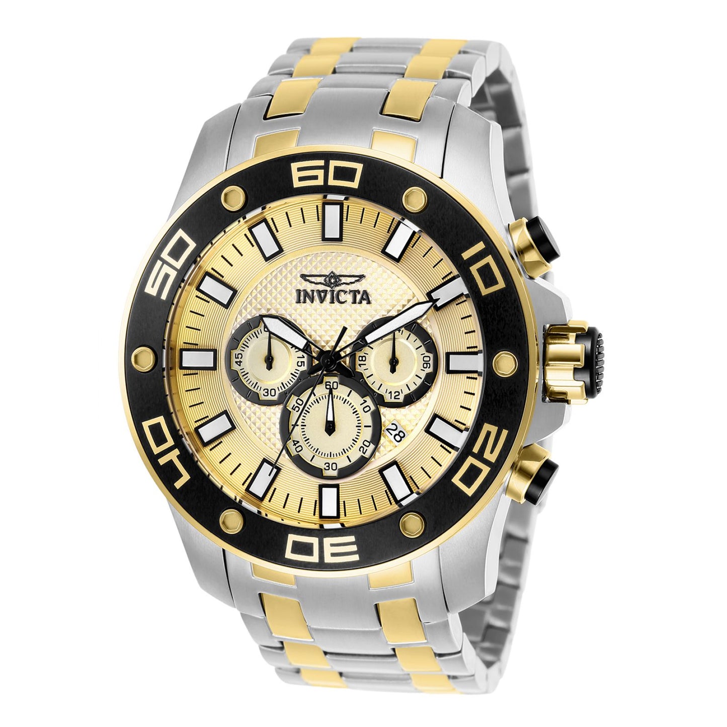 RELOJ  PARA HOMBRE INVICTA PRO DIVER 26080 - ORO, ACERO