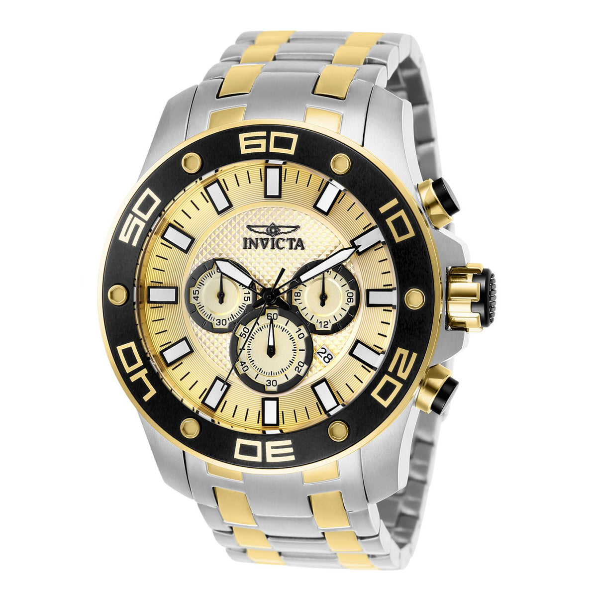 RELOJ  PARA HOMBRE INVICTA PRO DIVER 26080 - ORO, ACERO