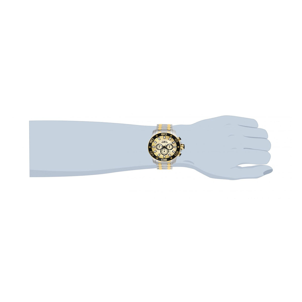RELOJ  PARA HOMBRE INVICTA PRO DIVER 26080 - ORO, ACERO