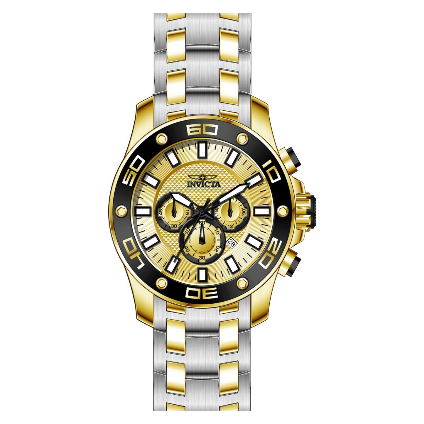 RELOJ  PARA HOMBRE INVICTA PRO DIVER 26080 - ORO, ACERO