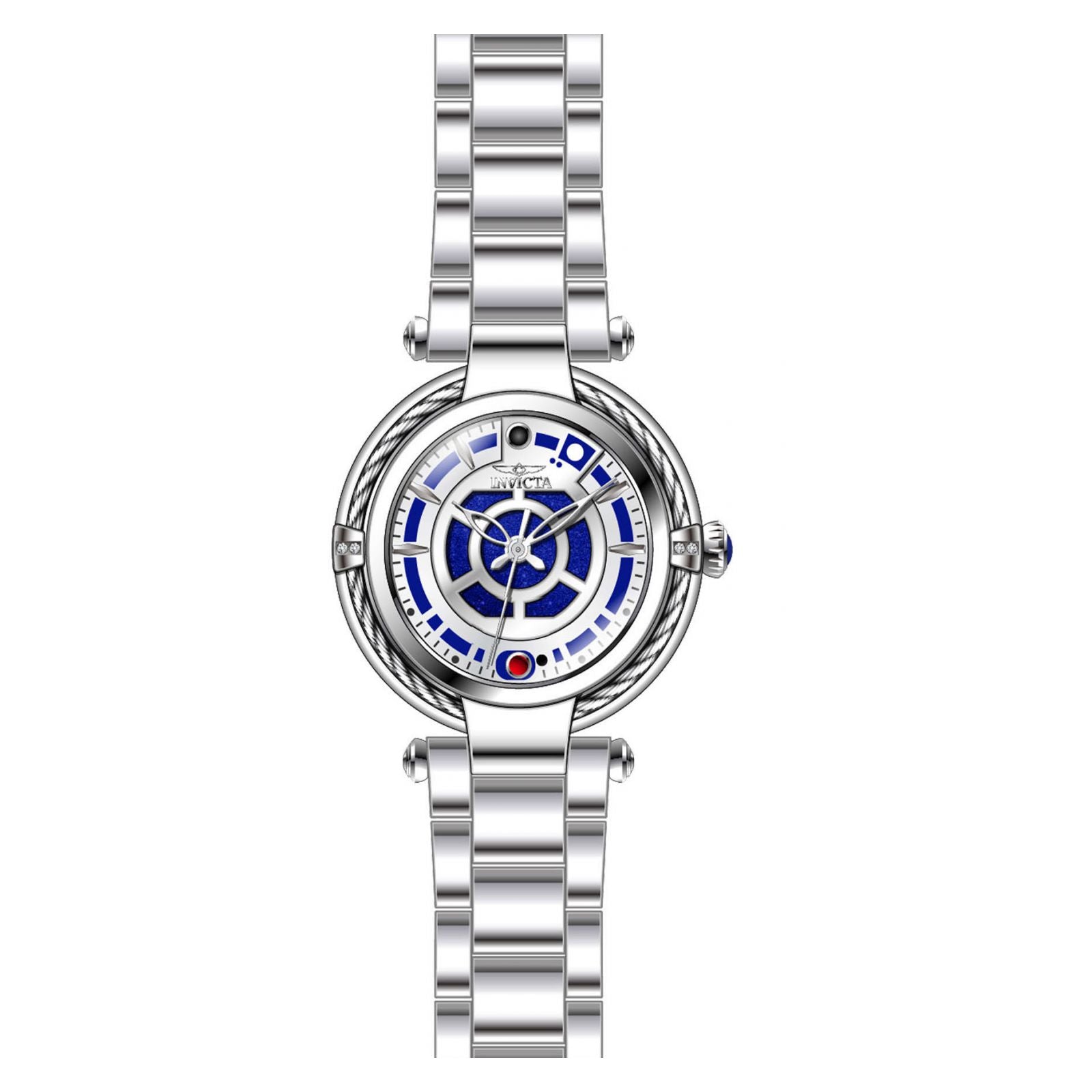 RELOJ R2-D2 PARA MUJER INVICTA STAR WARS 26234 - ACERO
