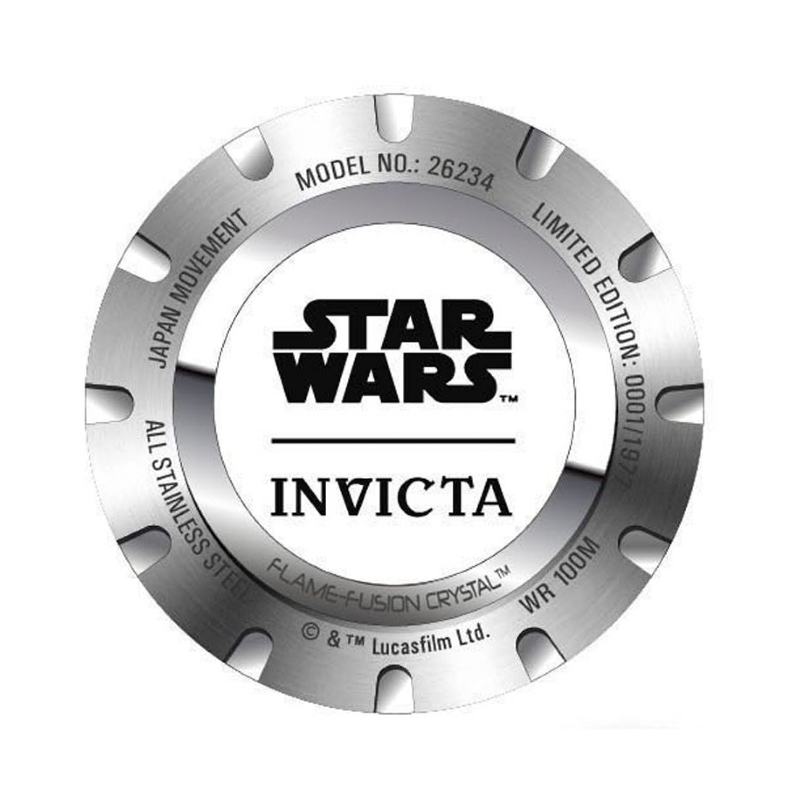 RELOJ R2-D2 PARA MUJER INVICTA STAR WARS 26234 - ACERO
