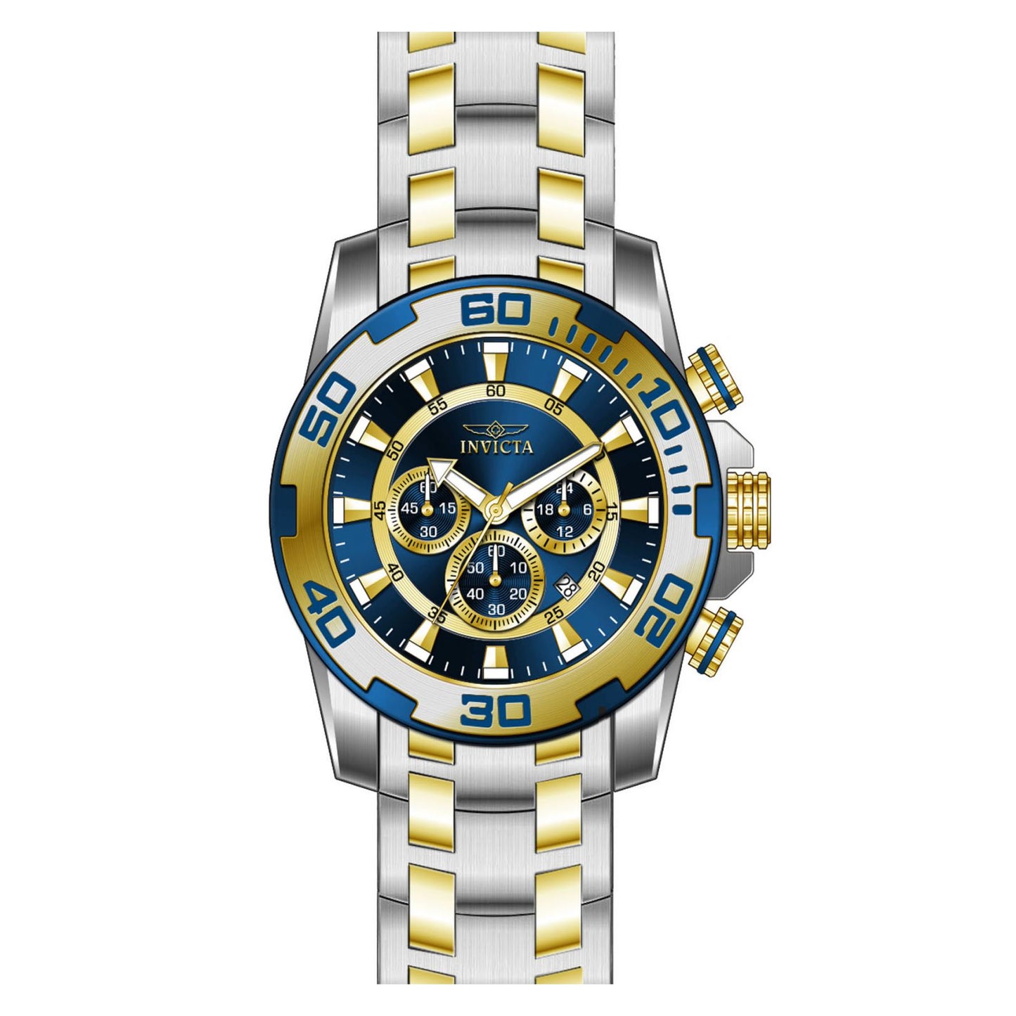 RELOJ  PARA HOMBRE INVICTA PRO DIVER 26296 - ACERO, ORO