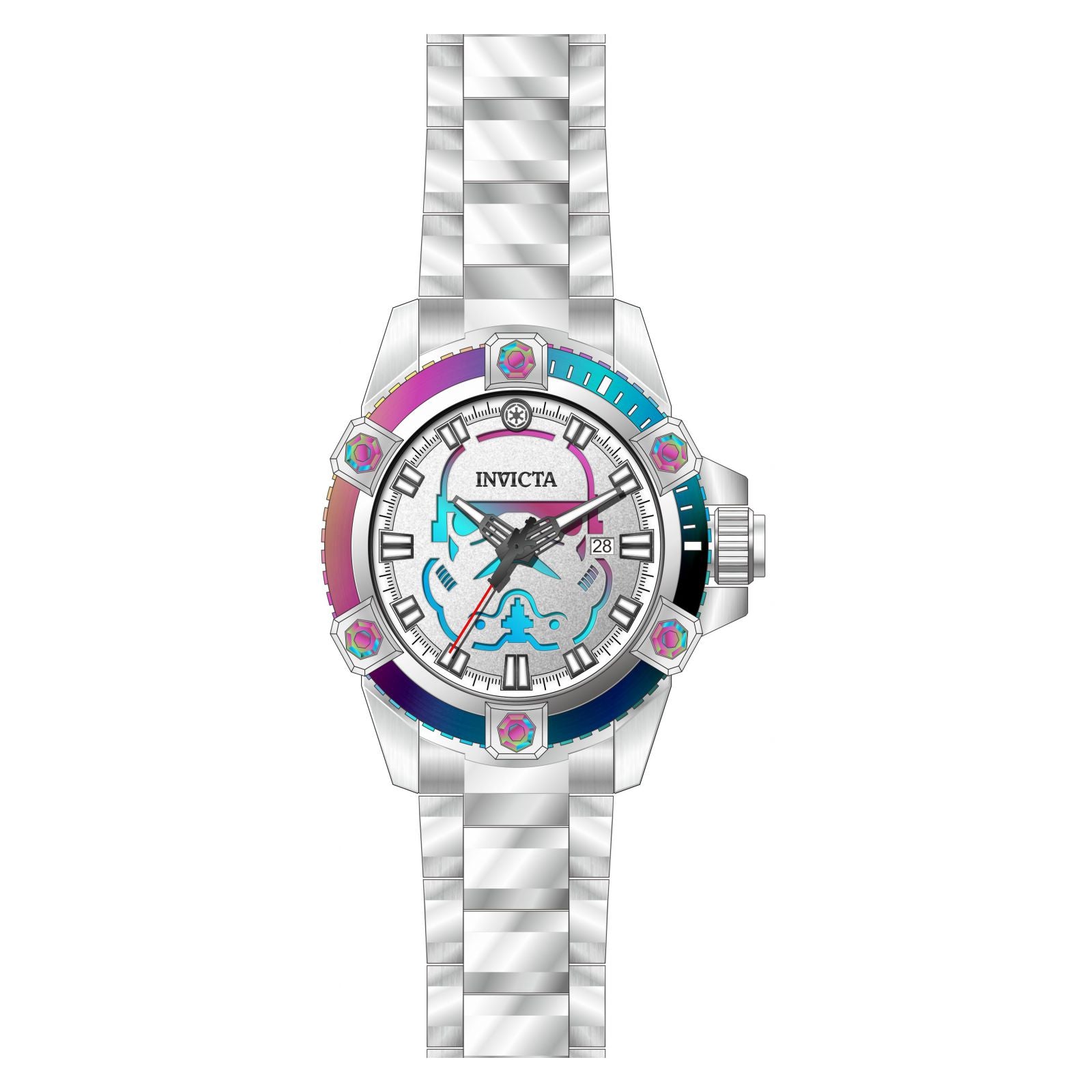 RELOJ STORMTROOPER PARA HOMBRE INVICTA STAR WARS 26555 - ACERO