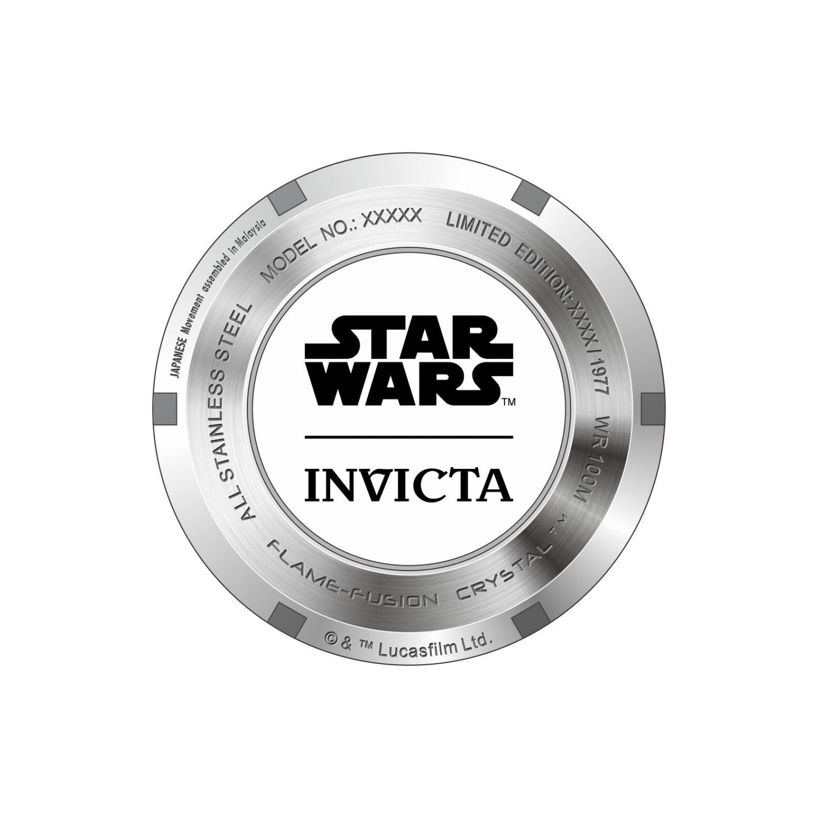 RELOJ STORMTROOPER PARA HOMBRE INVICTA STAR WARS 26555 - ACERO