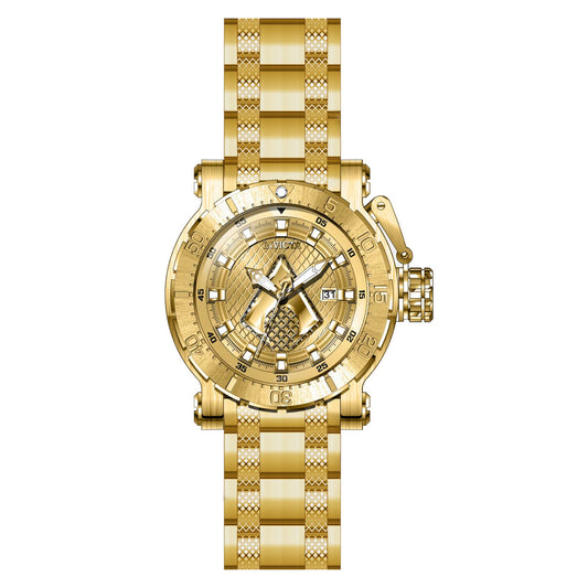 RELOJ AQUAMAN PARA HOMBRE INVICTA DC COMICS 26832 - ORO