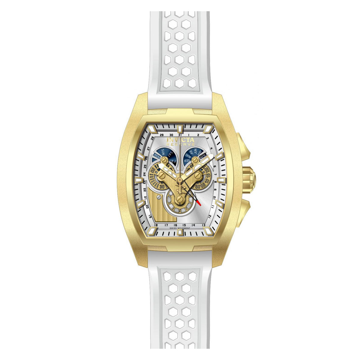 RELOJ DEPORTIVO PARA HOMBRE INVICTA RESERVE 27086 - BLANCO