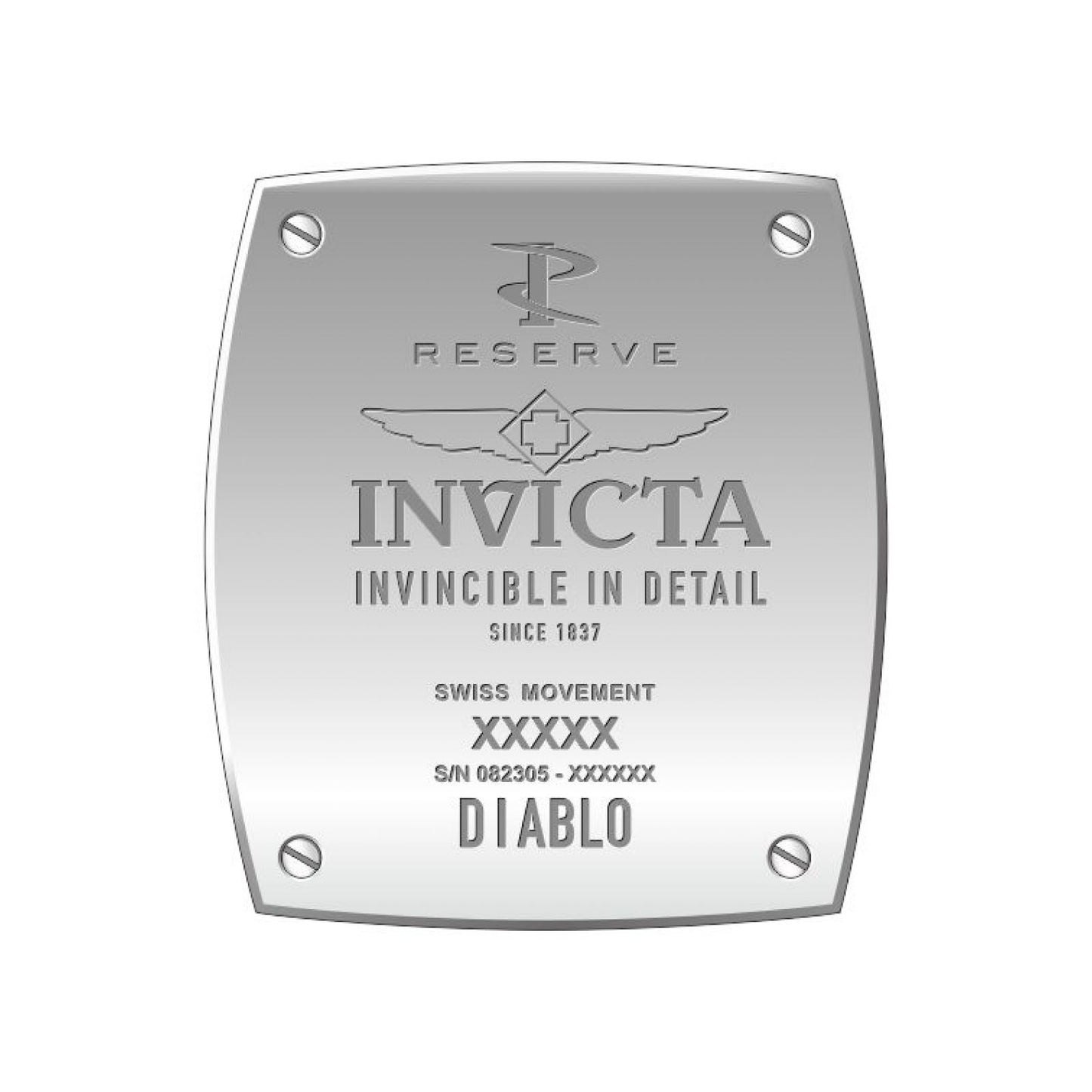 RELOJ DEPORTIVO PARA HOMBRE INVICTA RESERVE 27087 - NEGRO