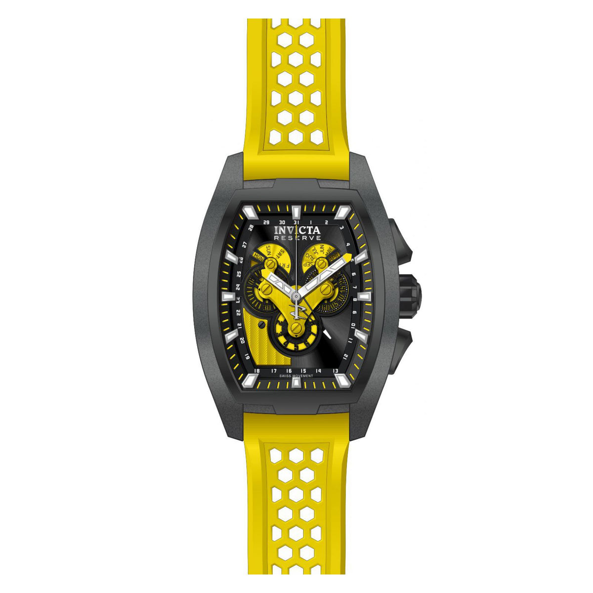 RELOJ DEPORTIVO PARA HOMBRE INVICTA RESERVE 27088 - AMARILLO