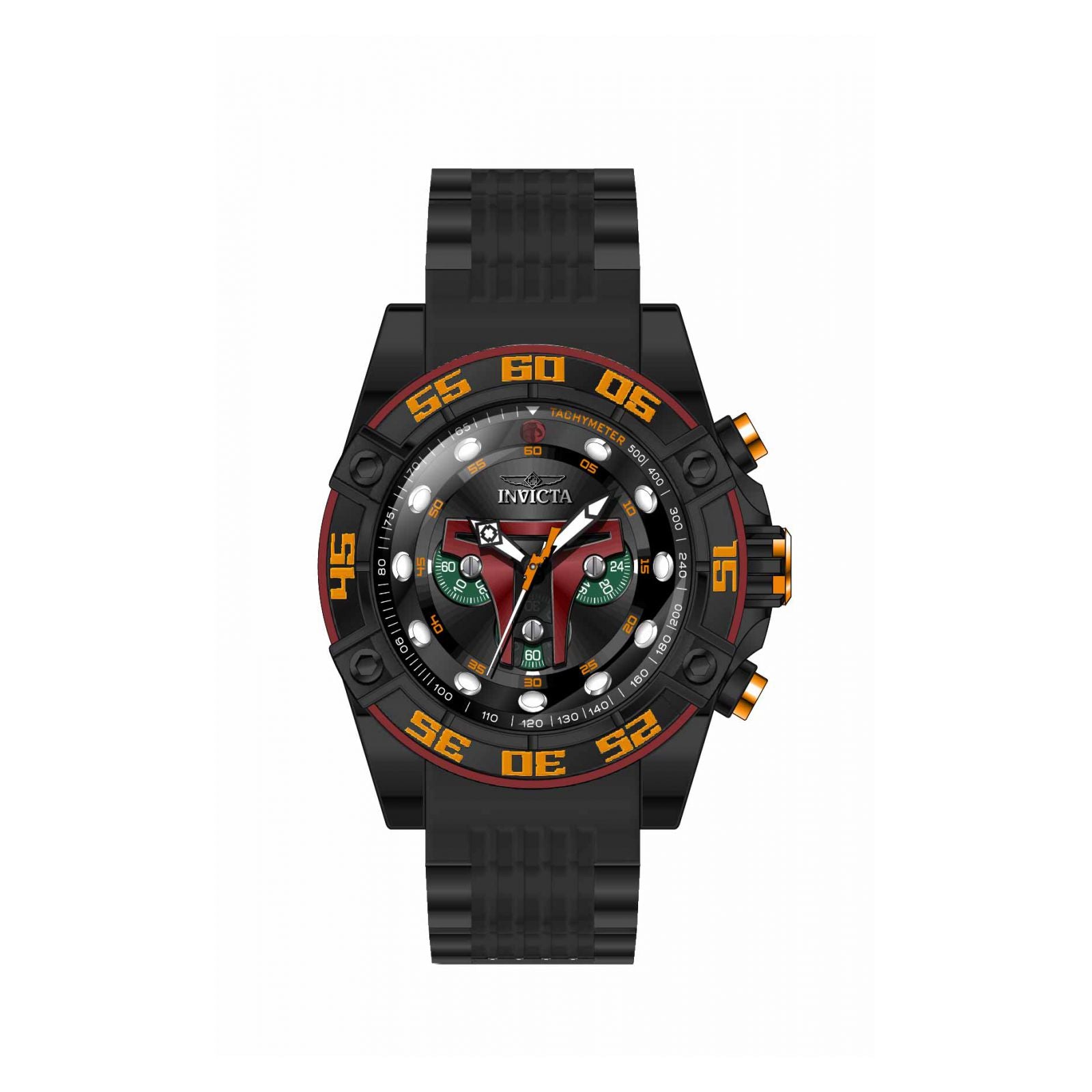 RELOJ BOBA FETT PARA HOMBRE INVICTA STAR WARS 27222 - NEGRO