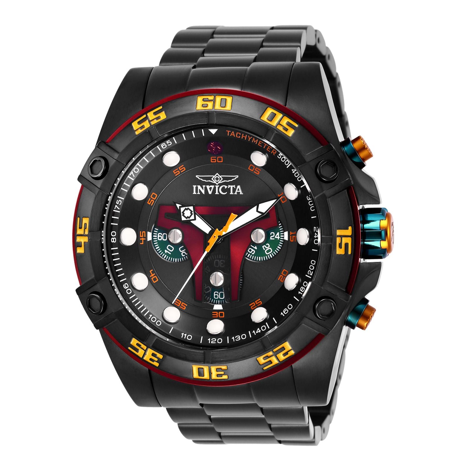 RELOJ BOBA FETT PARA HOMBRE INVICTA STAR WARS 27225 - NEGRO