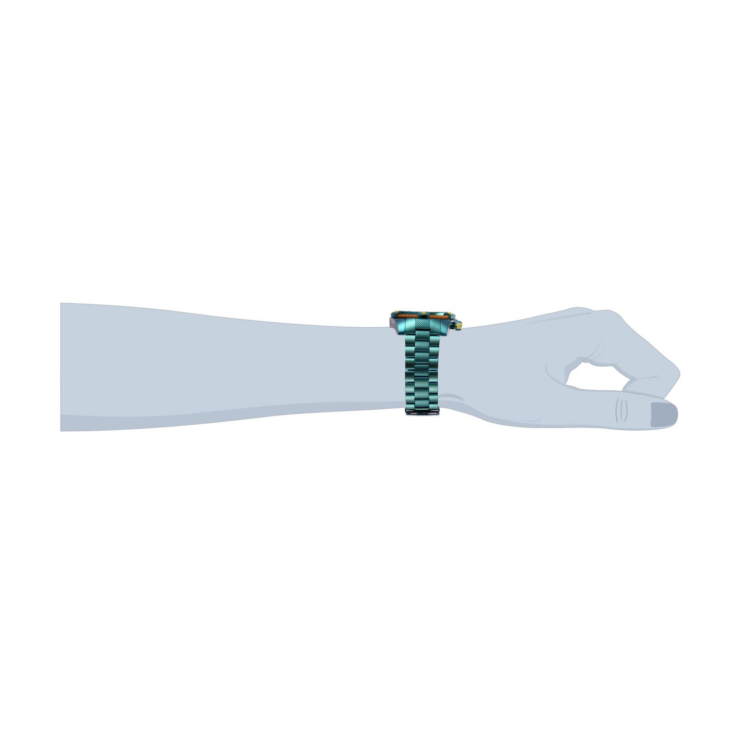 RELOJ GREEDO PARA HOMBRE INVICTA STAR WARS 27236 - VERDE