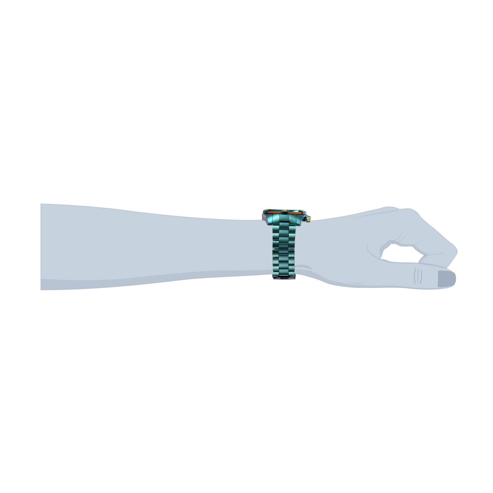 RELOJ GREEDO PARA HOMBRE INVICTA STAR WARS 27236 - VERDE