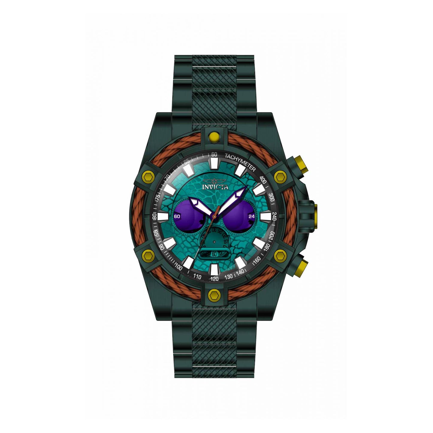 RELOJ GREEDO PARA HOMBRE INVICTA STAR WARS 27236 - VERDE