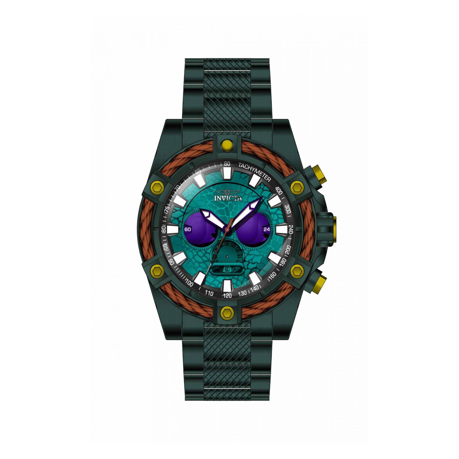 RELOJ GREEDO PARA HOMBRE INVICTA STAR WARS 27236 - VERDE