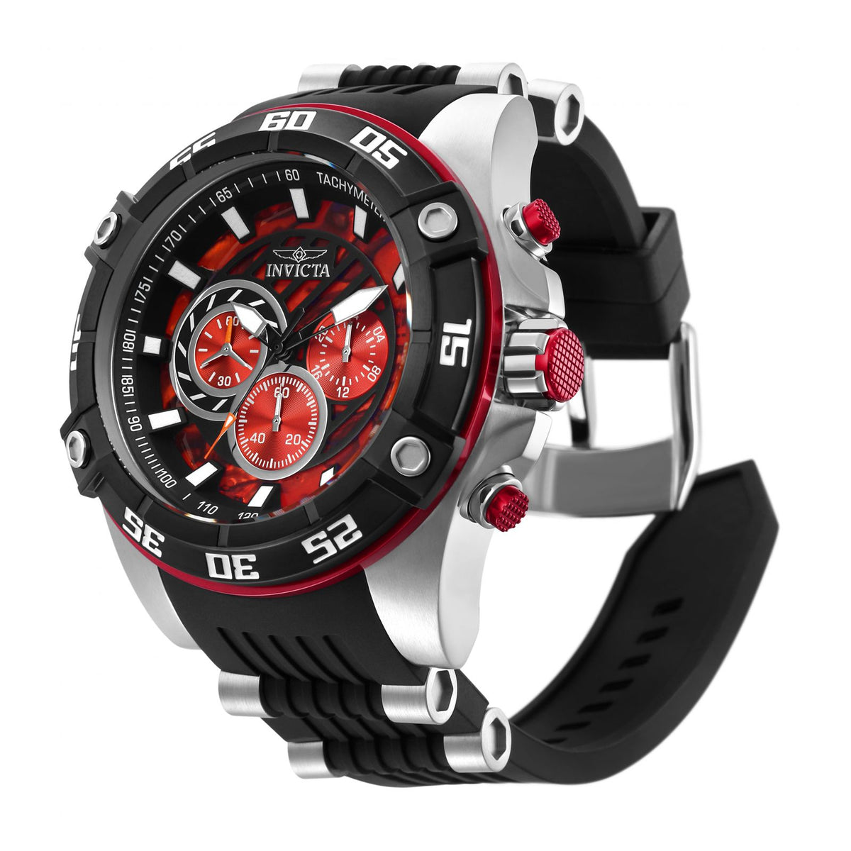 RELOJ  PARA HOMBRE INVICTA SPEEDWAY 27252 - NEGRO, ACERO