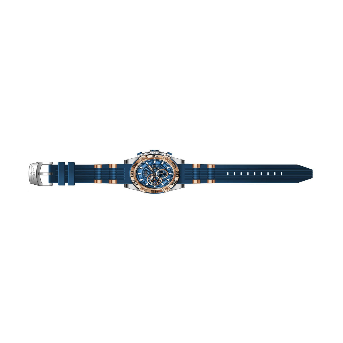 RELOJ  PARA HOMBRE INVICTA SPEEDWAY 27255 - AZUL, ORO ROSA