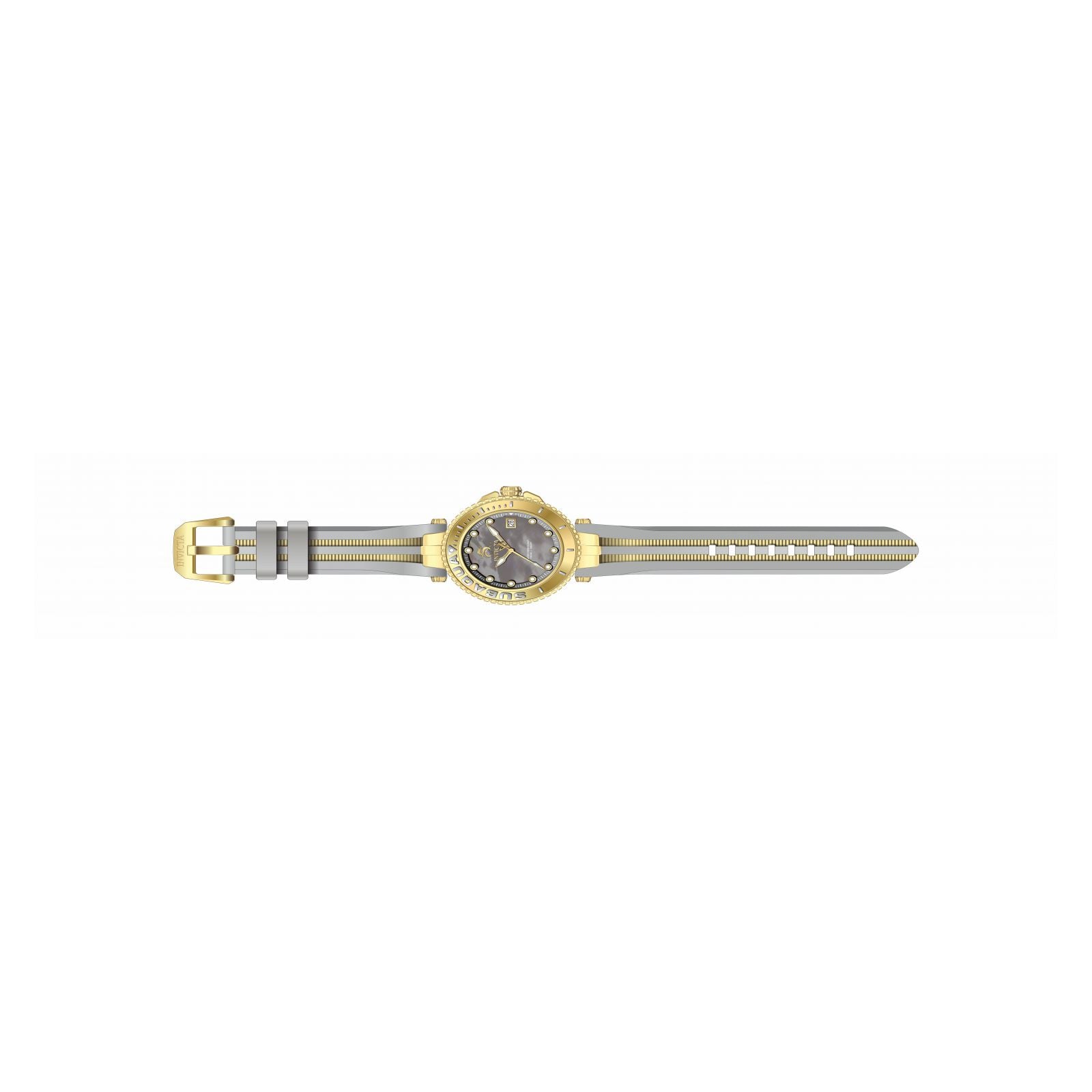 RELOJ DEPORTIVO PARA MUJER INVICTA SUBAQUA 27355 - DORADO, GRIS CLARO