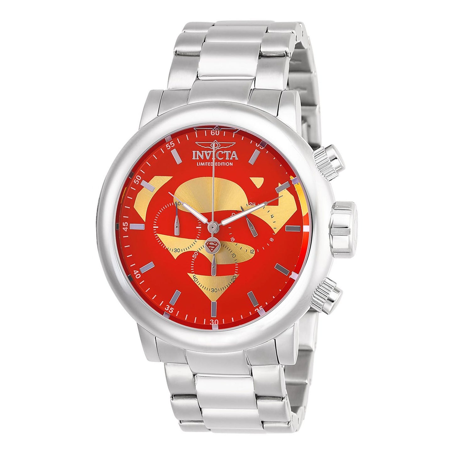 RELOJ SUPERMAN PARA HOMBRE INVICTA DC COMICS 27605 - ACERO